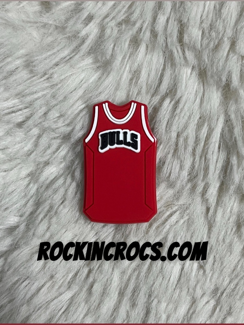 Chicago Bulls Croc Charm